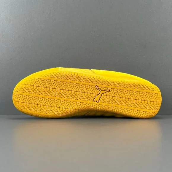 PUMA Scuderia Ferrari Suede Sneakers Yellow Men - Picture 5 of 12